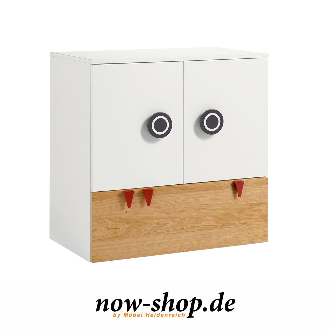 now! by hülsta – minimo Kommode mit zwei Türen und Schublade seitliche Aufnahme Seitliche Aufnahme des gleichen Artikels.