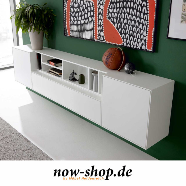 now! by hülsta – easy Sideboard weiß Vorschlagskombination 980183