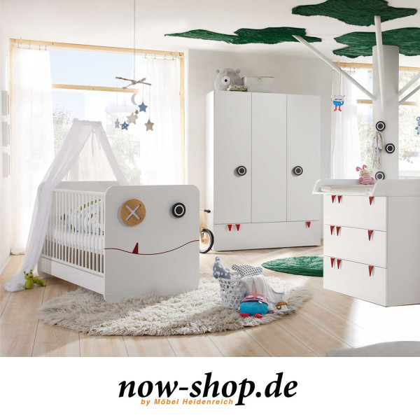 now! by hülsta – Babyzimmer 99063 in schneeweiß